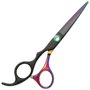 Ciseaux de coiffure professionnels de qualité supérieure de 6 pouces, en acier inoxydable, résistants à la rouille, durables, logo personnalisé, ciseaux OEM - Product Image 2