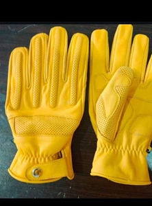 Leather Bike Wear Sports Gloves Wrist Length Breathable Touchscreen Eco-Friendly Unlined Spring Summer Use - Product Image 6