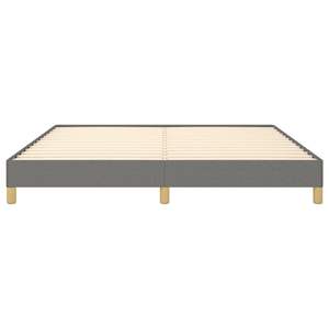 โครงเตียงไม้อัดโพลีเอสเตอร์สีเทาเข้ม หุ้มด้วยวัสดุไม้แปรรูป - Product Image 5