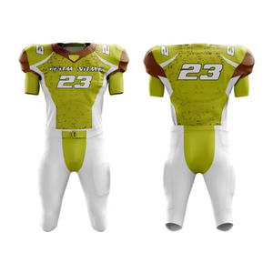 Uniforme de Fútbol Americano Personalizado, Pantalones Deportivos de Poliéster Ligero y Transpirable, Marca Privada OEM, Venta al Por Mayor en EE. UU. - Product Image 1