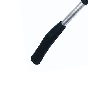 Hache de Bâtisseur Industrielle en Acier Inoxydable, Tête à Pointe Plate, Manche en Alliage d'Aluminium, Longueur Totale 400mm - Product Image 4