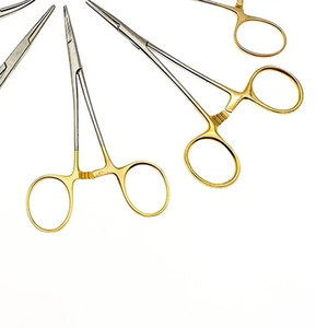 Ensemble de pinces chirurgicales en acier inoxydable de qualité allemande supérieure, pinces hémostatiques, instruments chirurgicaux manuels, kit certifié CE ISO - Product Image 3