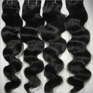Paquete de Cabello Humano Virgen 100% de Calidad Superior, Estilo Ondulado Natural, Cutícula Alineada, Cabello de Templo Indio, Venta al por Mayor Directa del Proveedor - Product Image 6