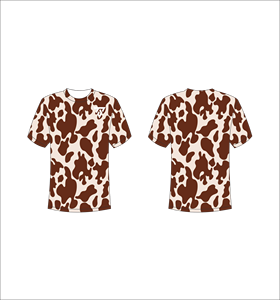 Camiseta de Manga Corta con Estampado de Camuflaje para Hombre, Cuello Redondo, Corte Regular, Transpirable, de Poliéster, Informal - Product Image 1