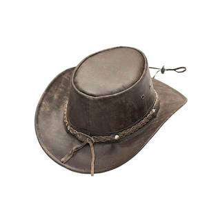 Chapeau de cowboy occidental respirant à rayures, décontracté, pour l'hiver, modèle artisanal 2026 - Product Image 4