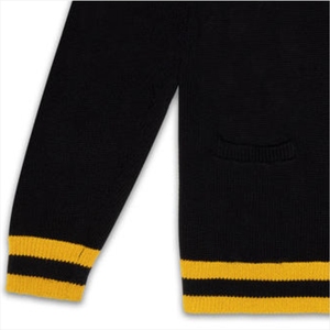Logos brodés de qualité supérieure sur des pulls à col en V pour les sororités/fraternités/écoles/collèges/universités, logos sur des cardigans - Product Image 2