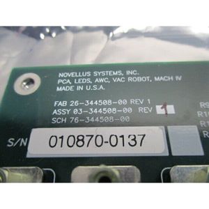 โนเวลลัส 03-344508-00 PCA LEDS AWC, VAC ROBOT - อุปกรณ์และอะไหล่เซมิคอนดักเตอร์ระดับโลกที่เชื่อถือได้ - Product Image 1
