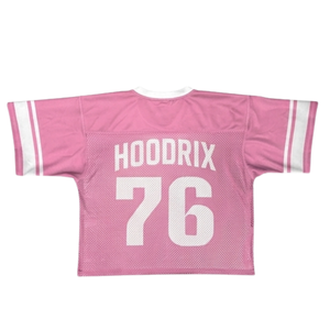 Hoodrix Wears Custom Sublimated Men's Lacrosse Jersey Short Sleeve Porthole <b>Mesh</b> Lightweight Breathable Quick Dry Team Uniform - Product Image 2