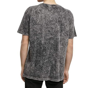 T-shirt décontracté pour homme en coton 100% de qualité supérieure, délavé à l'acide, respirant, personnalisable OEM, fabriqué au Pakistan, prix de gros - Product Image 5