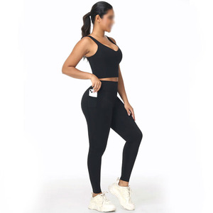 Nuevo Conjunto de Yoga de Cintura Alta, Diseño Personalizado, Ligero, Ajustado, Moderno, de Alta Calidad y Transpirable - Product Image 4