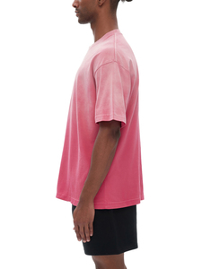 เสื้อยืดสตรีทแวร์ทรงปกติ ผ้าคอตตอนเทอร์รี่คุณภาพสูง 100% ซักแบบวินเทจ สำหรับผู้ชาย แห้งเร็ว เป็นมิตรกับสิ่งแวดล้อม น้ำหนัก 220 กรัม รับผลิตแบบ OEM - Product Image 3