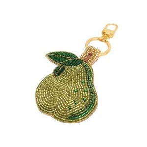 Llavero artesanal indio con cuentas, diseño único de frutas, ligero y moderno, accesorio para uso diario - Product Image 2