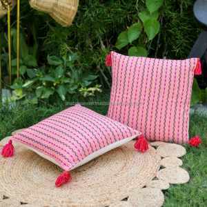 Tropical <b>Leaf</b> Digital Print Cotton <b>Cushion</b> Cover Floral Decorative Sofa Throw Pillow for Resort and Home Decor Wholesale - Product Image 5