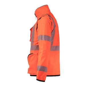 Chaqueta de Seguridad Reflectante de Alta Visibilidad, Transpirable e Impermeable, para Trabajo y Seguridad - Product Image 1