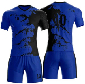 เสื้อฟุตบอลซับลิเมชั่นขายส่ง ชุดฟุตบอลชาย โพลีเอสเตอร์ 100% 300 กรัม - Product Image 1