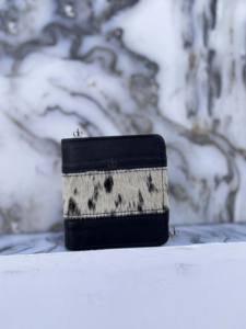 Portefeuille en cuir véritable de haute qualité, imprimé cuir de vache, pour homme, porte-cartes, vente chaude, cadeau pour lui - Product Image 5