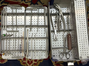 Kit orthopédique complet d'instruments chirurgicaux en acier inoxydable de qualité supérieure, pour petits fragments, avec et sans verrouillage - Product Image 4