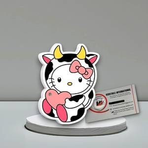 Paleta Magnética Versátil de Acrílico Personalizada con Diseño de Corazón de Hello Kitty para Extensiones de Pestañas, Marca Privada - Product Image 2