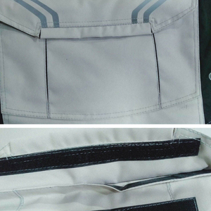 เสื้อแจ็คเก็ตมอเตอร์ไซค์แบบ unisex สะท้อนแสง แขนยาว กันลม ดีไซน์สีตัดกัน เหมาะสำหรับฤดูหนาว ผลิตจากโพลีเอสเตอร์ รับออกแบบตามสั่ง - Product Image 4