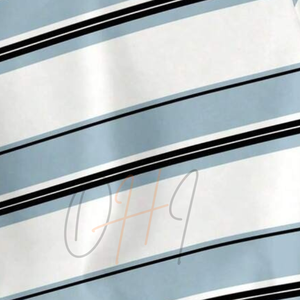 Camisa de Golf Personalizada para Hombre, Manga Corta, Casual, 100% Algodón, Verano, Transpirable, Corte Ajustado, Azul y Blanco - Product Image 5