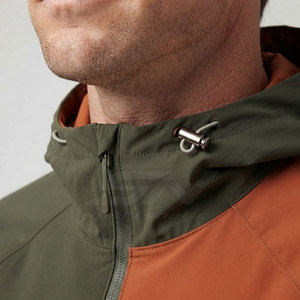 Chaqueta Cortavientos Moderna con Capucha Ajustable, Perfecta para Ropa Urbana, Deportes, Camping y Moda Diaria al Aire Libre, Chaqueta de Invierno - Product Image 6