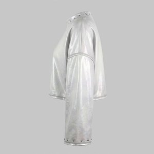 Camiseta de Hombre con Logo Personalizado Estampado, Estilo Desgastado, Hombros Caídos, Ajuste Holgado, Algodón Premium, Estilo Urbano Oversize con Pedrería, Venta al por Mayor - Product Image 3