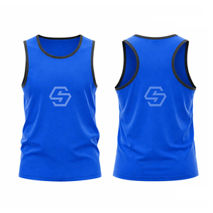Custom Logo Design Sublimation Breathable Quick Drying Casual Fitness Sports <b>Running</b> <b>Singlet</b> Workout Tank Top - Product Image 1