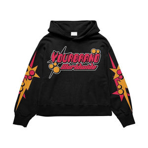 Conjunto de Sudadera con Capucha para Entrenamiento, 100% Algodón, Ligero y Transpirable, Impresión Personalizada OEM, Descuento por Volumen, Estilo Casual para Gimnasio y Calle, MOQ Bajo - Product Image 4