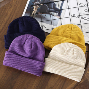 Unisex Warm Knitted Beanie <b>Hat</b> <b>Winter</b> Stretch Cuffed Cap for Outdoor Sports Casual Streetwear Wear - Product Image 6