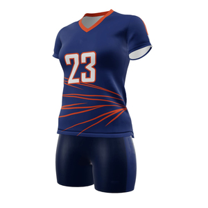 Premium Quality Unisex Men's <b>Volleyball</b> Uniform <b>Sets</b> OEM Outdoor Uniform with Short Sleeves for Men and Women for - Product Image 4