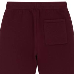 Pantalones Deportivos de Punto Color Borgoña, Pantalones Casuales con Cintura Elástica, Ropa de Estar por Casa, Pantalones de Punto Suaves, Corte Holgado para Hombre y Mujer - Product Image 4