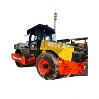 Compacteur vibrant à tambour unique Dynapac CA602 de 25 tonnes, marque néerlandaise, d'occasion