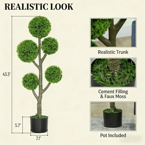 <b>Artificial</b> <b>Trees</b> Plant Decorations for Indoor and Outdoor Use - Product Image 4