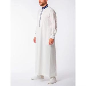Túnica Árabe Cómoda para Hombre, Jubbah de Algodón Transpirable y Ligero, Prenda Islámica Hecha a Mano, Personalizable, OEM, Tradicional Musulmana - Product Image 5