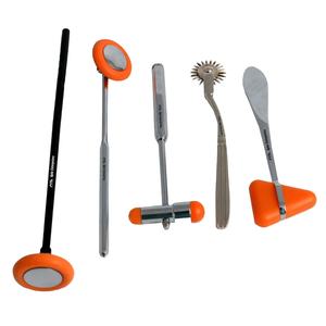 Martillo de Reflejos Neurológicos con Rueda de Wattenberg, Instrumentos Médicos, Juego de 5 Piezas, Instrumentos Quirúrgicos - Product Image 1