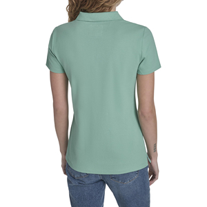 High Quality <b>Womens</b> Polo Shirts Short Sleeve Summer Top For Lady Custom Pattern Fashion Shirt Soft Breathable Cotton Clothing - Product Image 2
