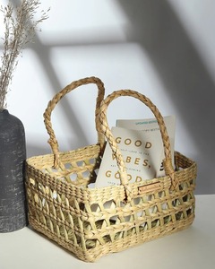 Panier pour la cuisine, la salle à manger et le rangement décoratif, panier de rangement artisanal, vente en gros, respectueux de l'environnement, fabriqué au Vietnam - Product Image 5