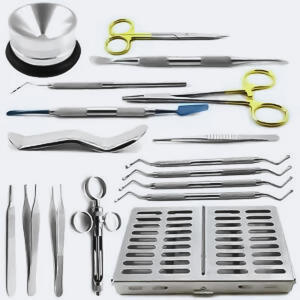 Dental Lucas <b>Bone</b> Curette Stainless Steel Double Ended Dental <b>Surgical</b> <b>Instrument</b> for Dentists ISO Approved By Grip <b>Surgical</b> - Product Image 2