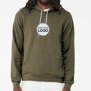 Sweat à capuche noir avec cordons blancs, sans cordon, pour homme, 60% coton, 40% polyester - Product Image 5