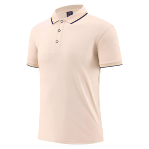 Camisa de Hombre 100% Algodón Transpirable, Cuello Piqué, Manga Corta, Lisa, con Logotipo Personalizado, Casual, para Golf - Product Image 5
