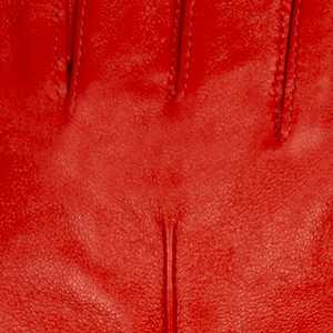 Guantes largos de cuero rojo estilo opera sin forro para fiestas y uso en invierno - Product Image 5
