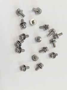 Vis SEMS à tête fraisée Phillips JIS M3 x 8 avec rondelle captive, en acier inoxydable 304 naturel, DIN 7985, métrique, pour électronique marine - Product Image 4