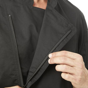 Uniformes de Cocina Ecológicos Unisex Blancos Personalizados, Chaquetas de Chef de Algodón para Restaurante, Camisa de Chef Cómoda de Talla Grande - Product Image 3