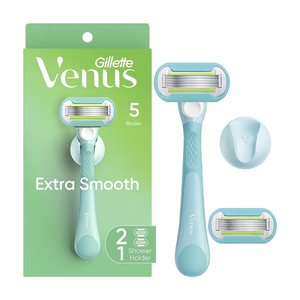 Maquinilla de Afeitar para Mujer, Maquinilla de Afeitar de Cinco Cuchillas Avanzadas, Sistema Gillette Venus Embrace para una Protección de la Piel Suave y un Cabello de Calidad Profesional - Product Image 2