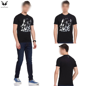 T-shirts tricotés 100 % coton pour hommes, faits à la main, personnalisables avec logo, séchage rapide, grande taille, style décontracté, vente en gros - Product Image 5