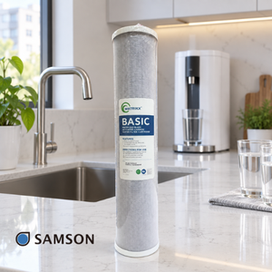 Filtre à charbon actif de 20 pouces à haute capacité d'absorption des impuretés, filtration d'eau industrielle, meilleur classement 2026 - Product Image 1