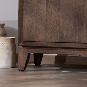 Unidad de almacenamiento de madera de mango de 2 puertas Vandana Royal Order - Product Image 4