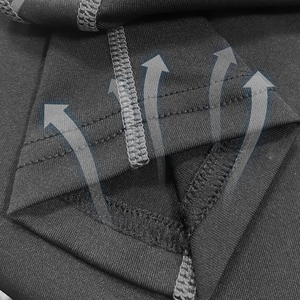 Conjunto de tres piezas de ropa deportiva para hombre con estampado, transpirable, que absorbe la humedad, de secado rápido y moldeador del cuerpo, resistente al sudor. - Product Image 6