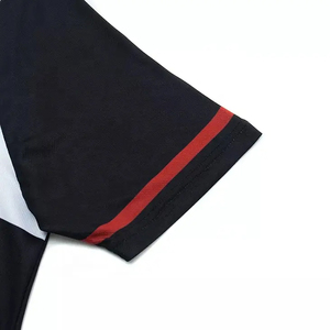 Camisetas de Hombre con Bloques de Color, Manga Corta, Secado Rápido, Transpirables, Corte Regular, Informales, de Algodón Tejido, con Logotipo Frontal - Product Image 5