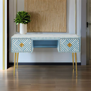 โต๊ะคอนโซลดีไซน์ทันสมัยเน้นกระดูกธรรมชาติสร้างความทนทานสำหรับการตกแต่งภายในการดูแลสุขภาพที่อยู่อาศัย-สำหรับโรงแรมโรงเรียน - Product Image 1